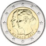2 eurot Monaco 2011 - Kuninglik pulm BU - Image 2