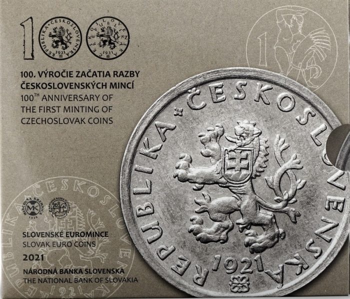 Bank Set Euro 2021 Slovakia BU + Medal - Image 3
