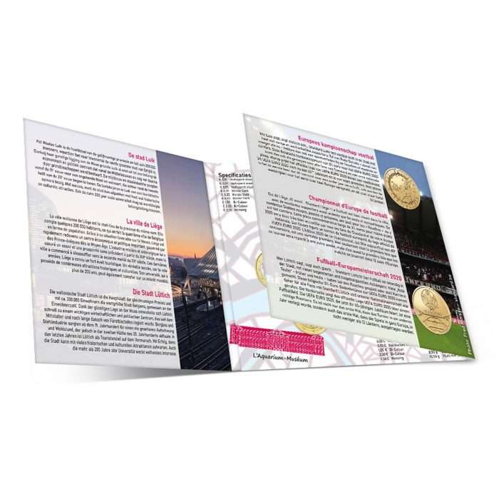 Банковский набор евро 2021 Бельгия BU + 2,5 евро "УЕФА 2020" + 2,5 евро "5 лет нематериального наследия бельгийской пивной культуры" — изображение 6