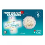 2 Euro 2021 Italia - "Grazie" - Professioni Sanitarie BU