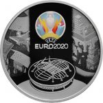 Серебро 2021 Россия — 3 рубля "Чемпионат Европы по футболу 2020 года (UEFA EURO 2020)"