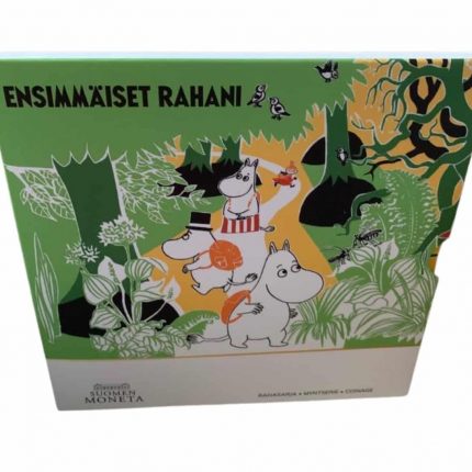 Bank Set Euro 2021 Finland Moomins - ENSIMMÄISET RAHANI (BU)