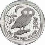 Silver 2 Niue Dollars 2021 - Athenian Owl