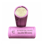 Rulla 2 euroa Italia 2021 - "Kiitos" - Lääketieteelliset ammatit