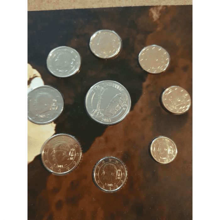 Pangakomplekt Euro 2011 Belgia BU - Image 3