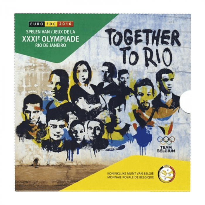 Банковский набор евро 2016 Бельгия - Image 1