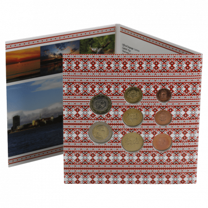 Conjunto bancario euro 2014 Letonia BU