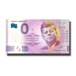 0 Euro Irlanti 2021 - John F.Kennedy