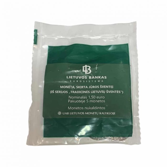 1,5 eurot Leedu 2021 - merefestival (komplekt 5 tükki) - Image 3