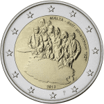 2 евро Мальта 2013 - Самоуправление с 1921 (Royal Dutch Mint mintmark)