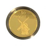 50 krooni kuldmünt Eesti 2008 - Eesti Vabariigi 90. aastapäev (veski)