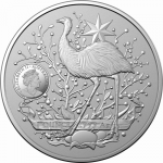 Серебро Австралия 1 доллар 2021 - Герб Австралии — изображение 2
