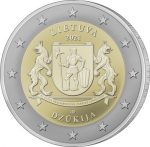 2 euros Lituania 2021 - Tarjeta Dzukia BU - Imagen 3