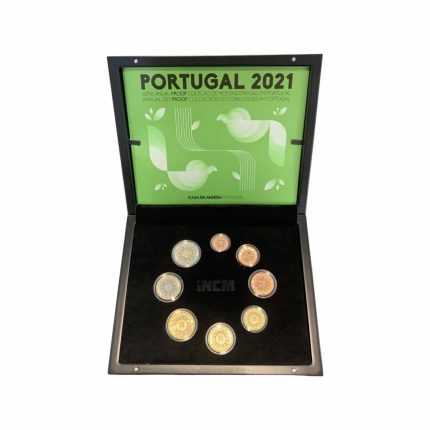 Portugaalia euromüntide pangakomplekt 2021 PROOF