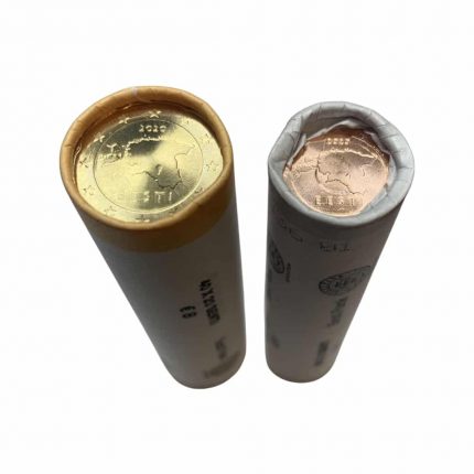 Set di monete Euro 2020 Estonia rotoli - 20 e 2 centesimi