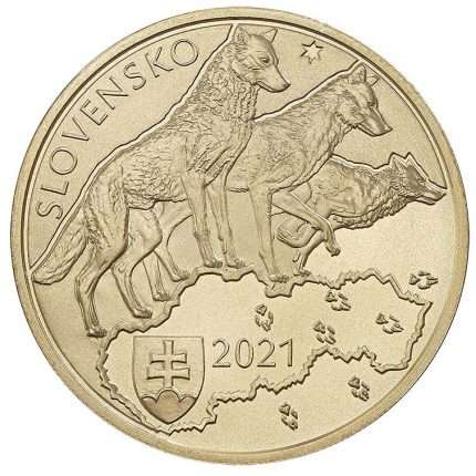 5 euroa Slovakia 2021 - susi