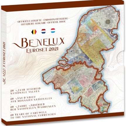 Банковский набор евро 2021 BENELUX BU