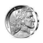 Argento 20 euro Francia 2021 - 700° anniversario della morte di Dante Alighieri