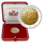 2 euro Monaco 2021 - 10th wedding anniversary of Prince Albert and Charlene (PROOF)