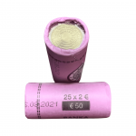 Rollo 2 euro Eslovenia 2021-200 años del Museo Nacional de Eslovenia