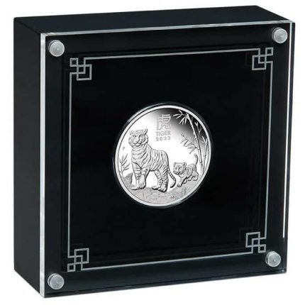 Moneta Argento 50 Cent Australia 2022 - Anno della Tigre PROOF