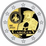 2 euros Bélgica 2021 - 500 aniversario de la acuñación de Carlos V (FR)
