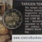 2 евро 2021 Мальта - Храм Таршиен (BU)