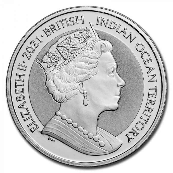 Moneta Argento 1 Reale BIOT 2021 - Cutty Sark - immagine 2