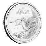 2 Dollar Silver Coin Antigua and Barbuda 2021 - Frigate Bird