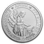 Moneda de plata esterlina de 1 libra St. Helena 2021 - Ángel Napoleón