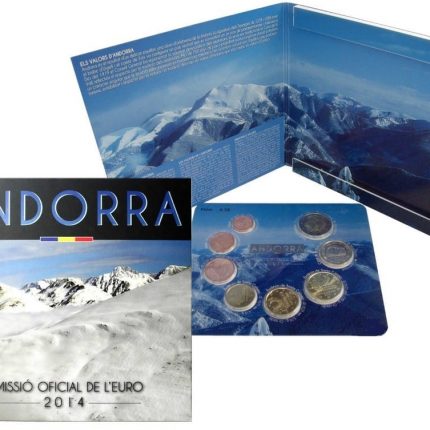 Banking set Andorra 2014 BU