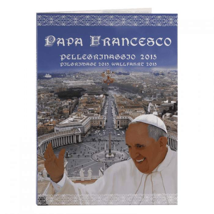 Vatikani 2015. aasta kollektsioon 50-sendine Vatikan 2015 värviline kollektsioon – paavst Franciscus (11 münti) - Image 1