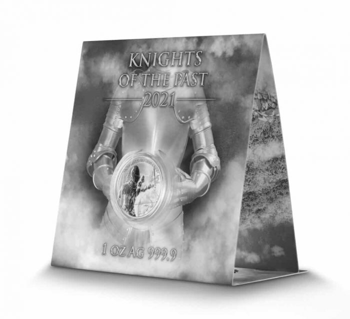 Moneda Plata 5 Euro Malta 2021 - Caballeros del Pasado - Imagen 4