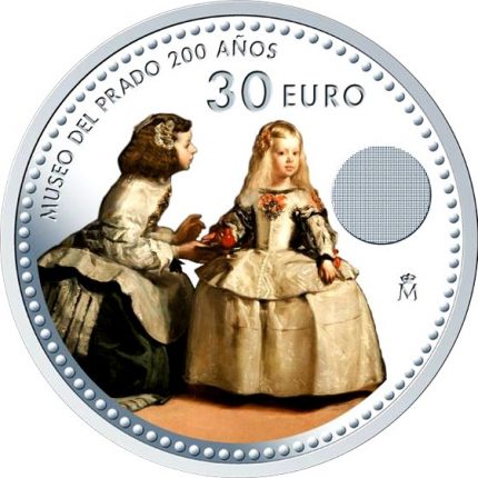 Moneda de Plata 30 Euro España 2019 - 200 Aniversario del Museo del Prado