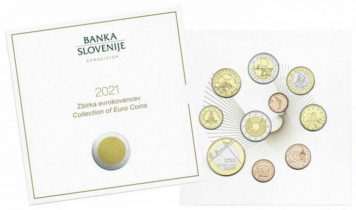 Banco Set Euro 2021 Eslovenia BU - Imagen 1