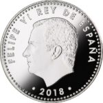 Moneda Plata 30 Euro España 2018 - 50 Aniversario Su Majestad el Rey Felipe VI - Imagen 2