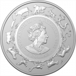 1 Austraalia dollarine hõbemünt 2022 – tiigri aasta (Austraalia kuninglik rahapaja) - Image 2