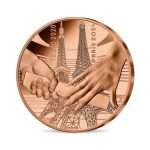 1/4 euro France 2021 - 2024 Olympics Handover of the Tokyo-Paris flag