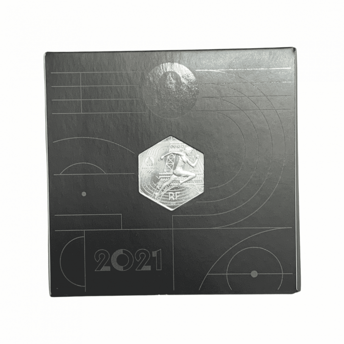 Moneda Plata 10 Euro Francia 2021 - Juegos Olímpicos Paris 2024 - Imagen 3