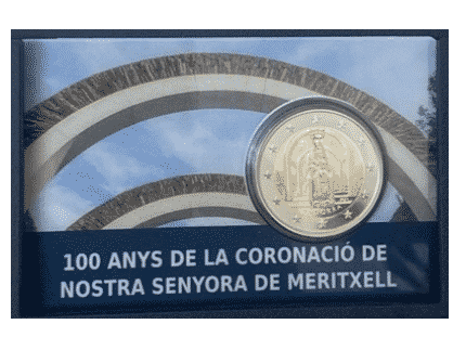 2 euro Andorra 2021 - Centenary of the coronation of Our Lady of Meritchell PROOF