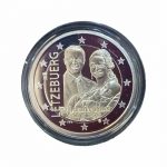 Комплект двухъевровых монет Люксембург 2019-2021 PROOF — изображение 4