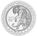 Moneta d'argento da 20 euro Austria 2022 - Tigre - immagine 2