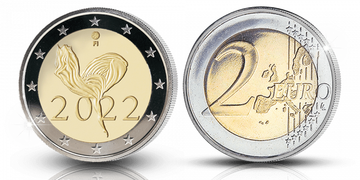2 eurot 2022 Soome – 100 aastat Soome rahvusballetist PROOF - Image 2