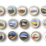 1,5 euron Espanja-kokoelma 2021 "History of the Rail" + albumi