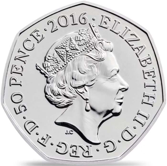 50 penny UK 2016 - Scoiattolo Natkin - immagine 2