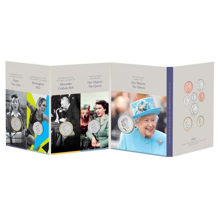 Ühendkuningriigi aastakomplekt 2022 BU + 5 meenemünti 2022 - Image 2