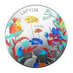 Moneda 5 Euro Plata Letonia 2021 - Moneda Milagrosa