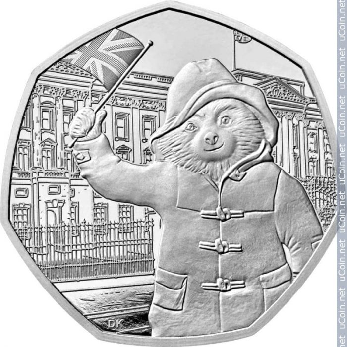 50 penni UK 2018 – Paddingtoni karu Buckinghami loss - Image 1