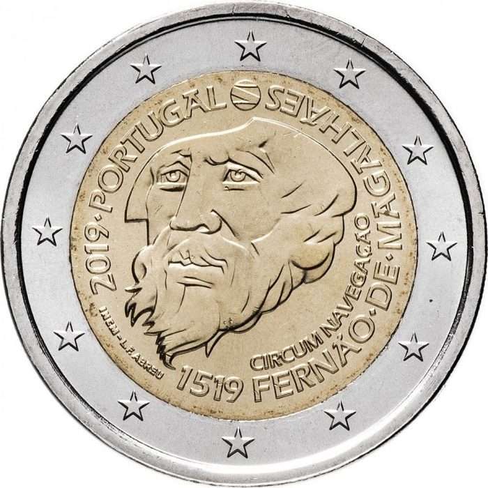2 eurot 2019 Portugal – Magellani ümbermaailmaretke 500. aastapäev PROOF - Image 2