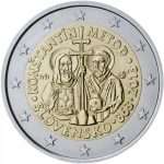 Roll 2 euro Slovakia 2013 - Cyril and Methodius - Image 2